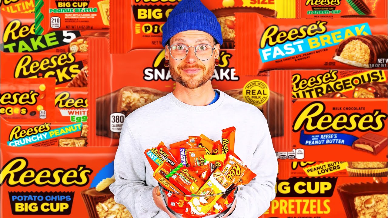 Let’s find the BEST and WORST Reese’s! | **25 variety taste test**