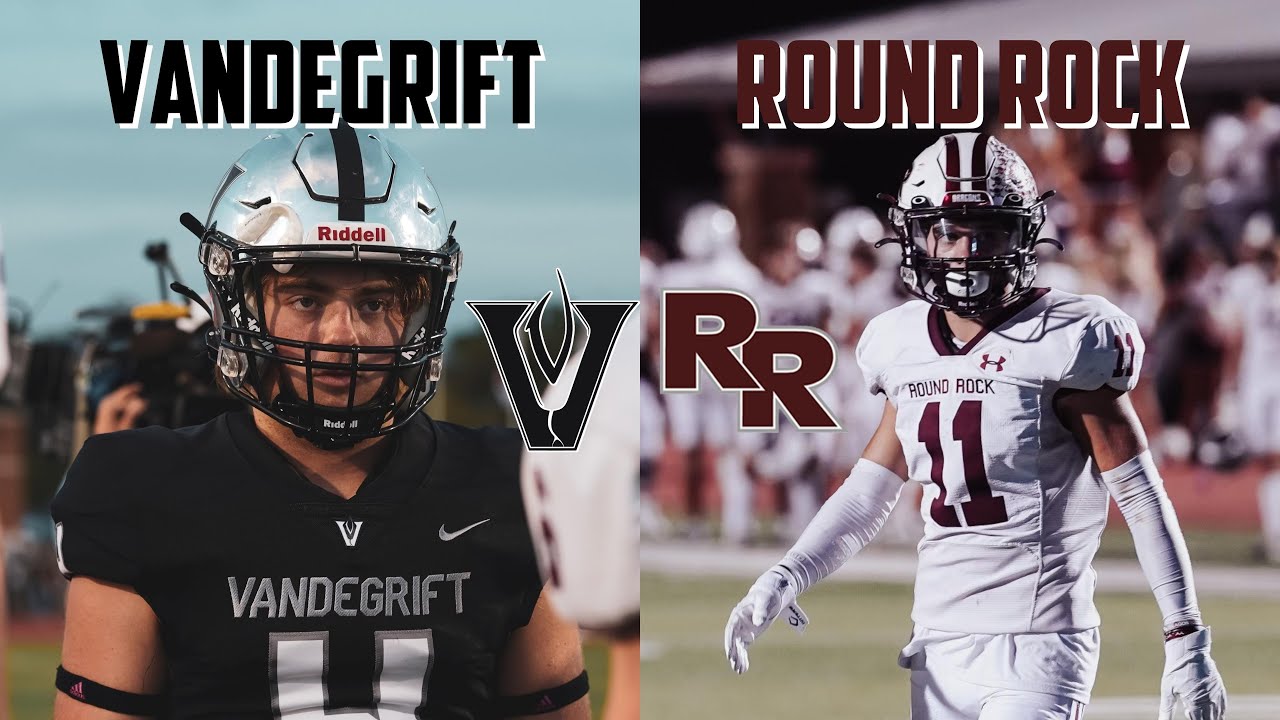 DISTRICT CHAMPIONSHIP RIVALRY GAME COMES DOWN TO THE WIRE 🔥🔥 Vandegrift vs Round Rock | TXHSFB