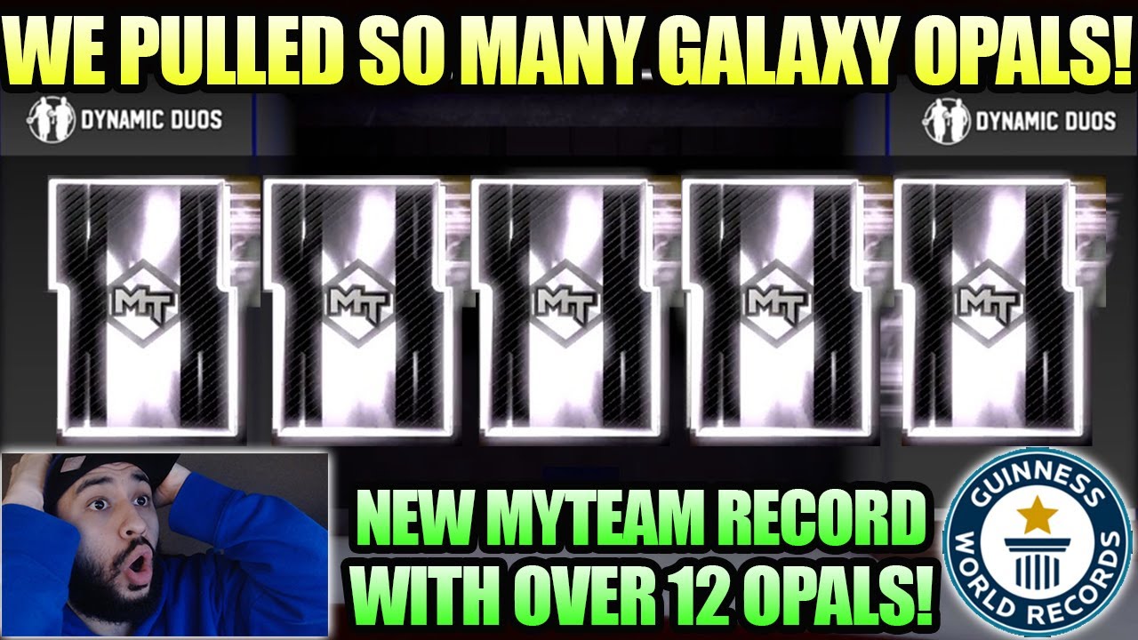 DYNAMIC DUO PACKS ARE JUICED WITH GALAXY OPALS IN NBA 2K19 MYTEAM PACK OPENING