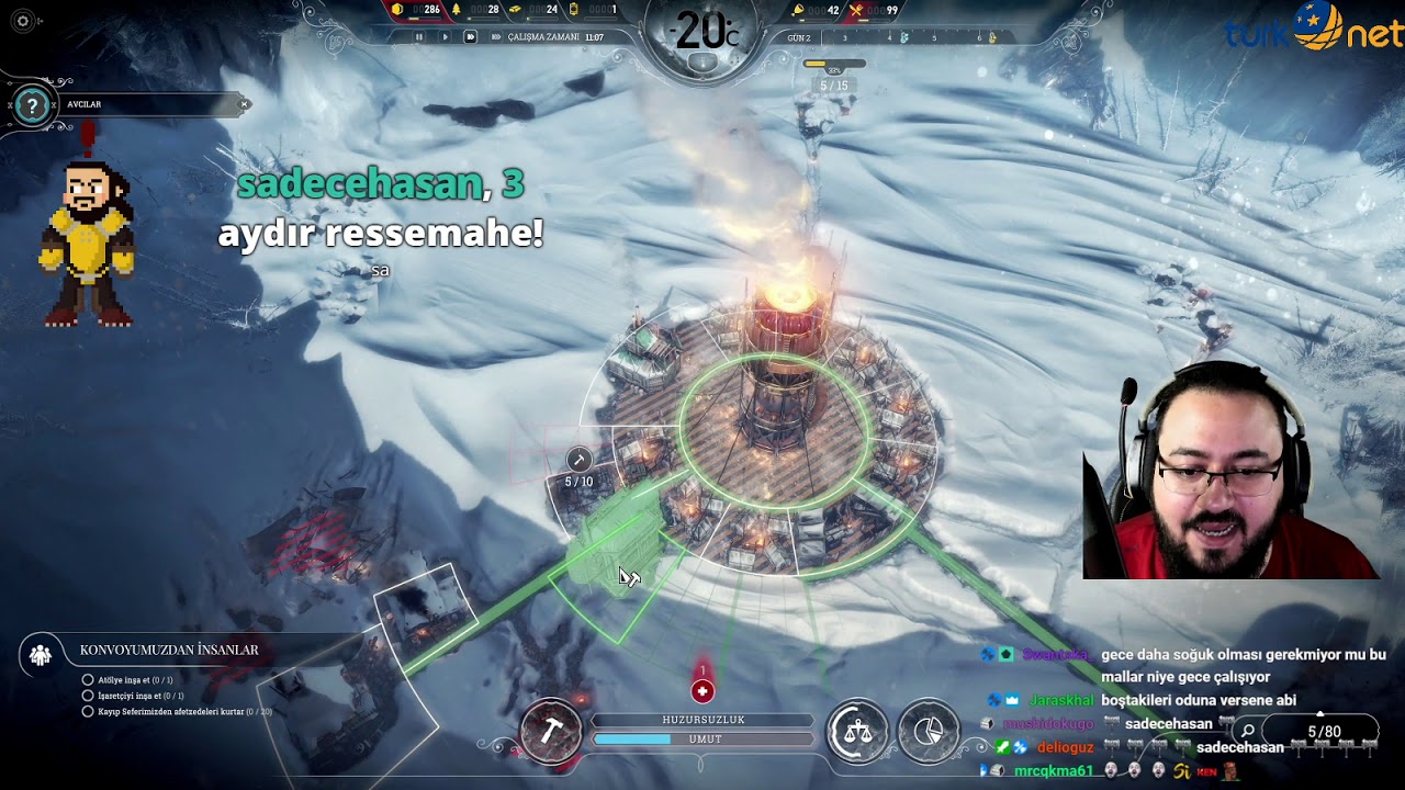 Jahrein - Frostpunk oynuyor #1 (13.01.2020)