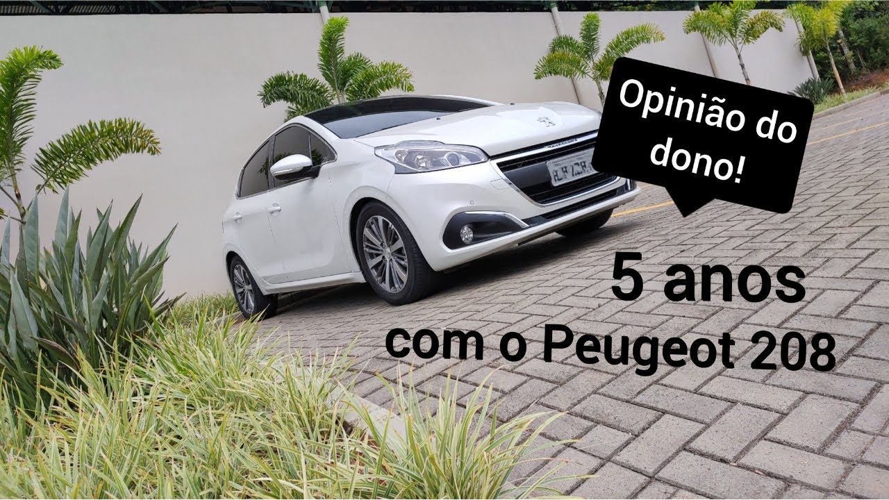 Peugeot 208 Griffe 1.6 16v com câmbio automático - opinião após 5 anos de convivência