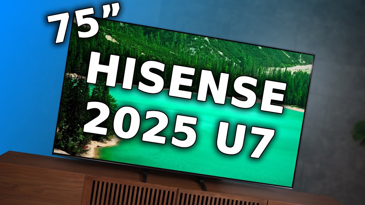Безумная цена — Hisense U75QG 2025 года (обзор 75 дюймов)