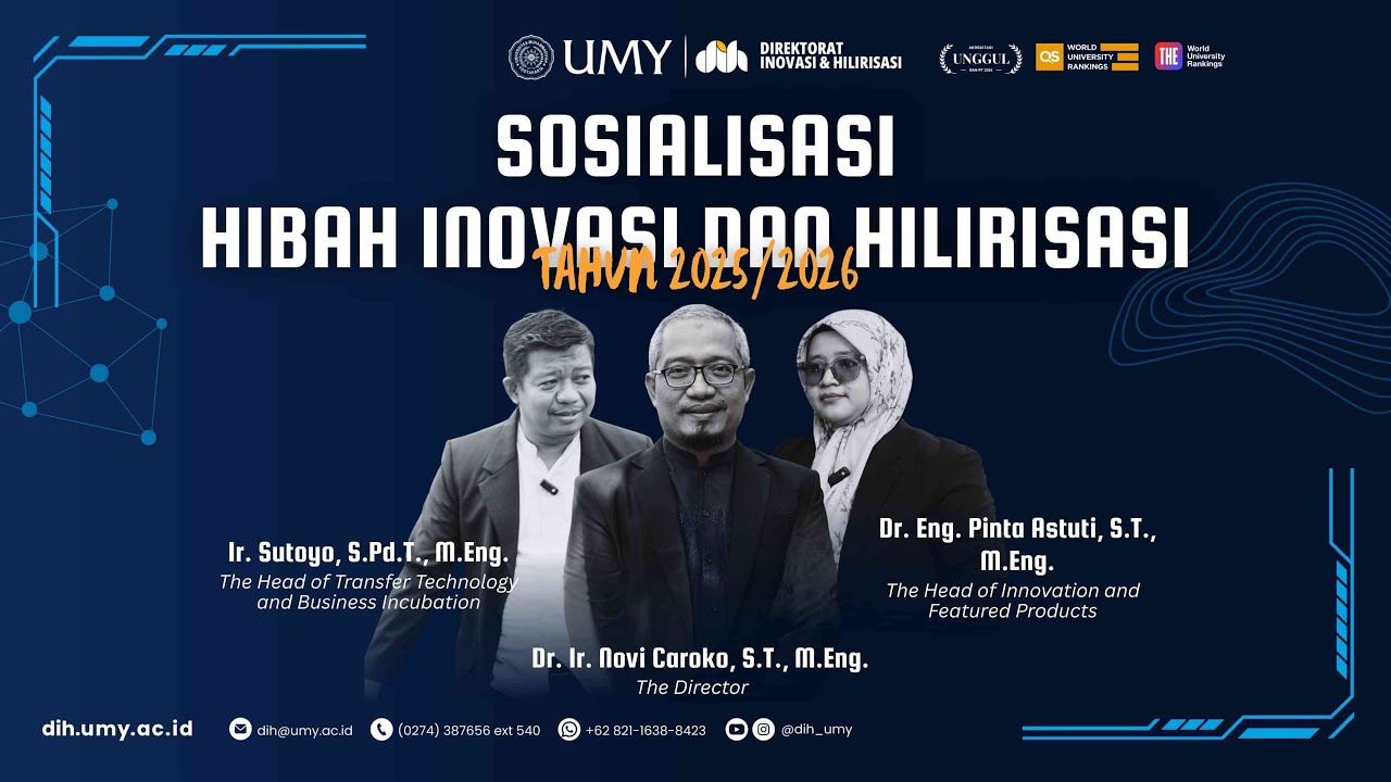 Panduan Hibah Inovasi - Universitas Muhammadiyah Yogyakarta Tahun 2025/2026
