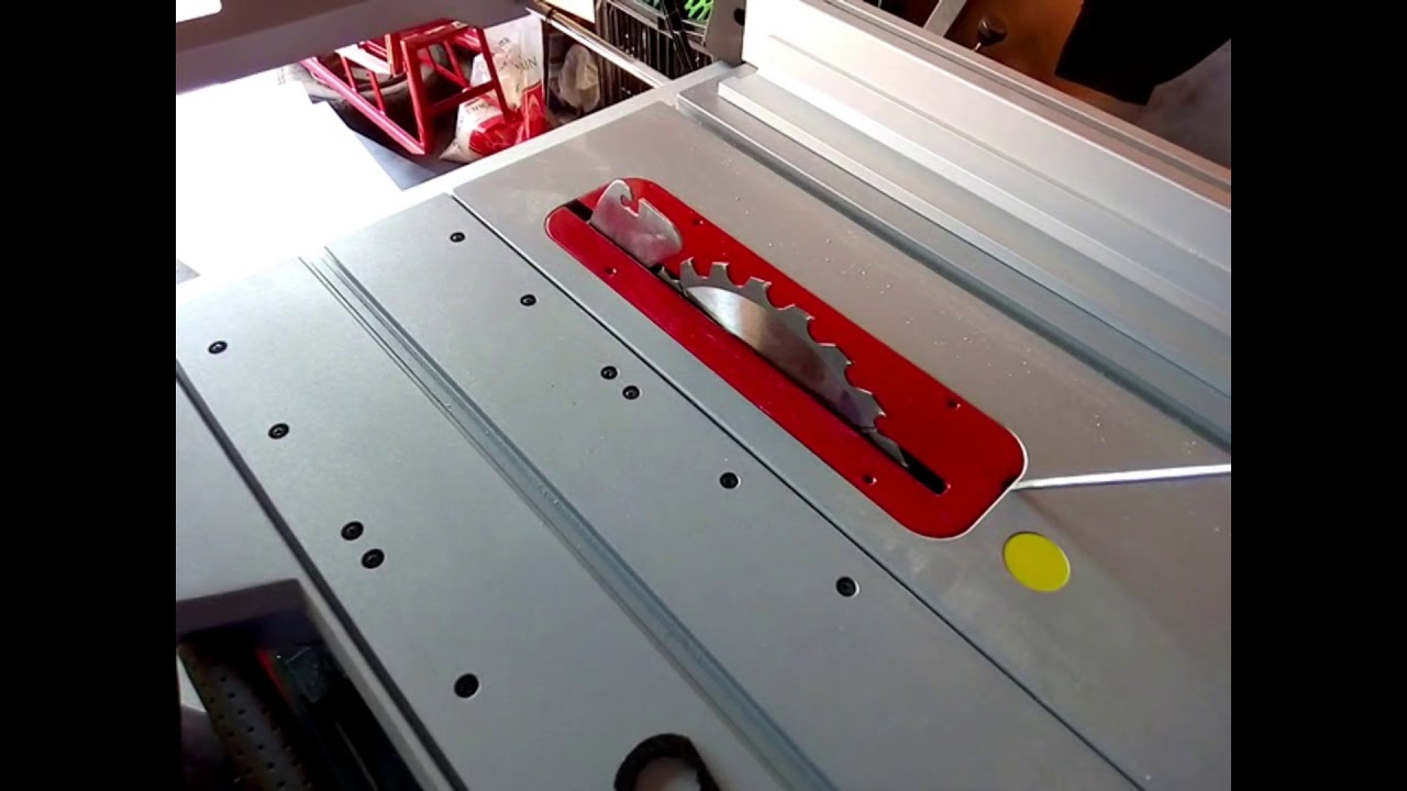 Table Saw Bosch GTS 10 XC blade change