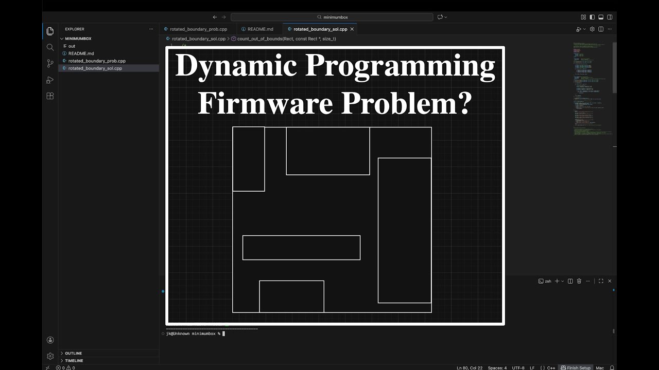 Firmware C++ Interview Question | Rotated Boundary