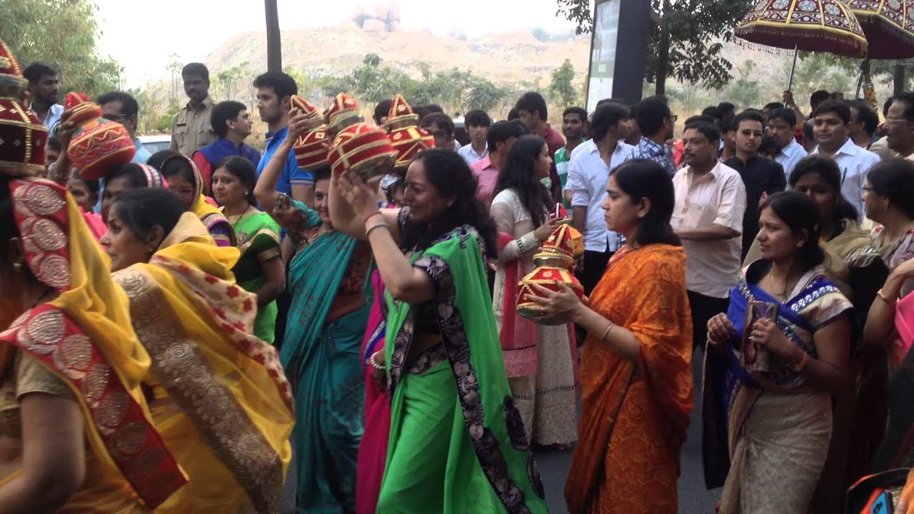 Jain Muni Procession In Hyderabad