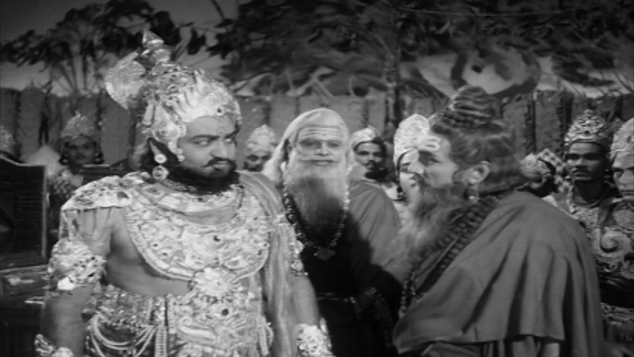 Dakshayagnam Movie || Daksha Angry on Lord Shiva in Yagna Introduction Scene || NTR, SVR, Devika