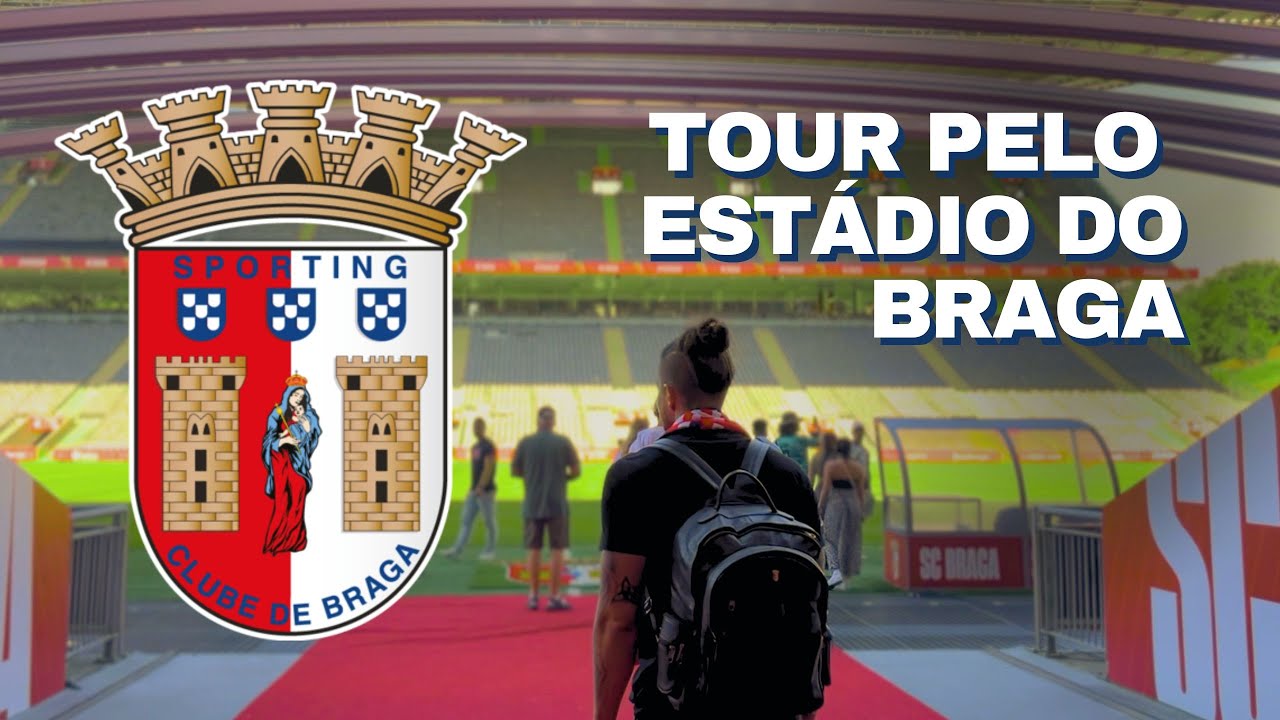 Tour pelo estádio do BRAGA - PORTUGAL