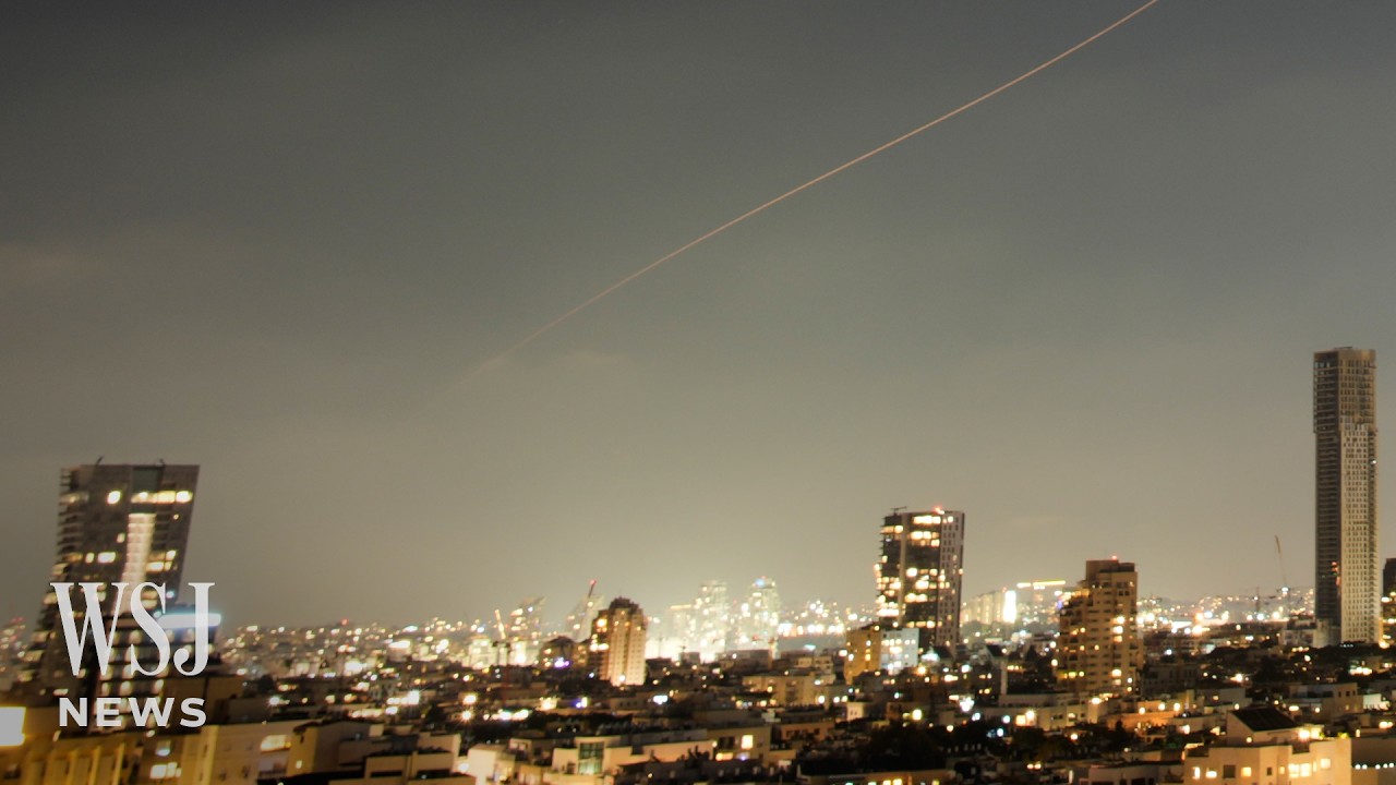 Iran Fires Missiles at Israel After Israeli Airstrike on Beirut | WSJ News