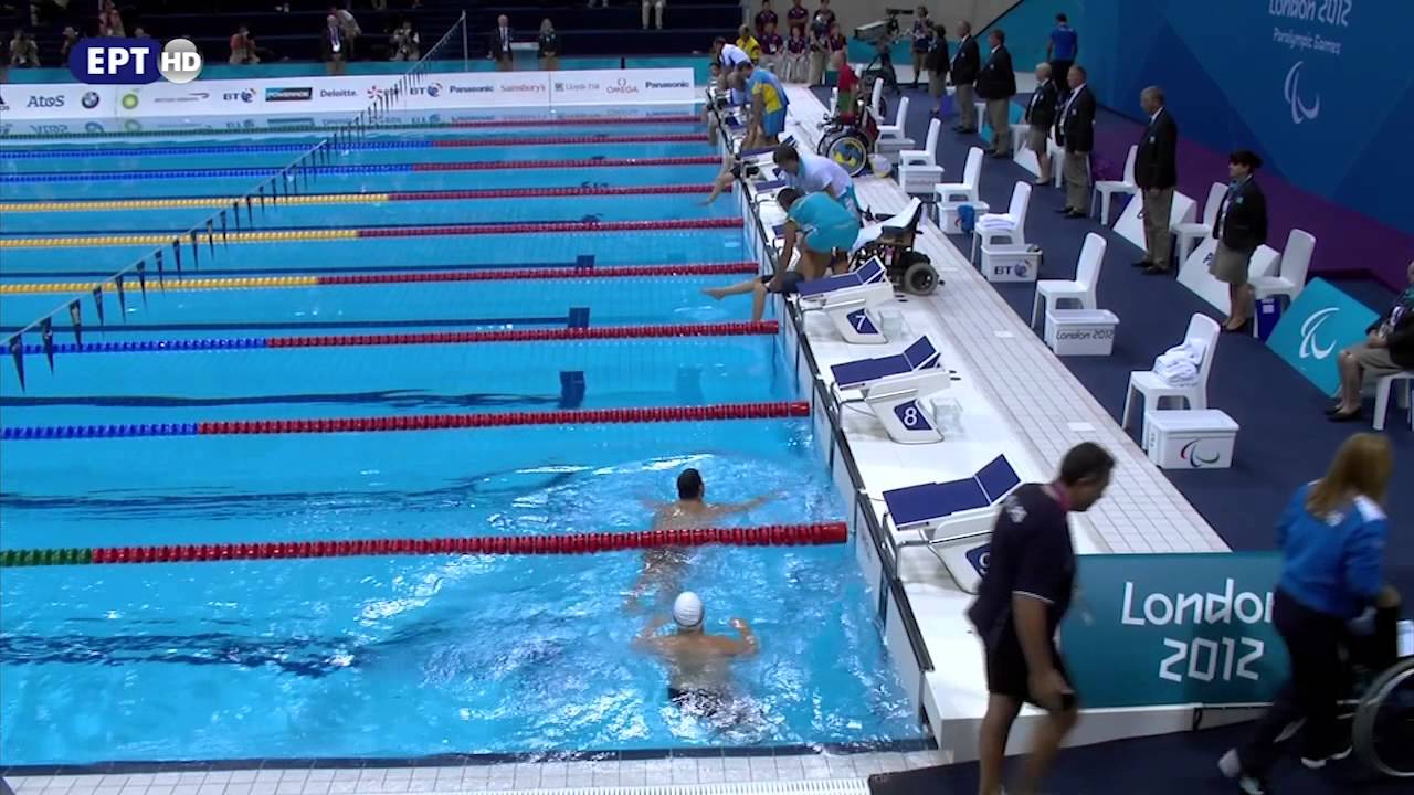 Christos Tampaxis London 2012 Men's 50m Backstroke - S1
