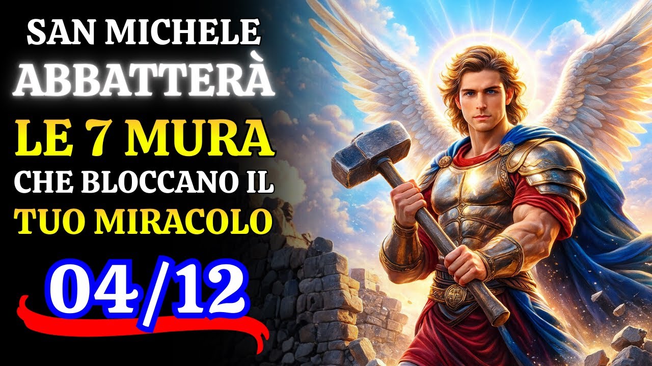 Preghiera a San Michele per abbattere i 7 muri che BLOCCANO IL TUO MIRACOLO!