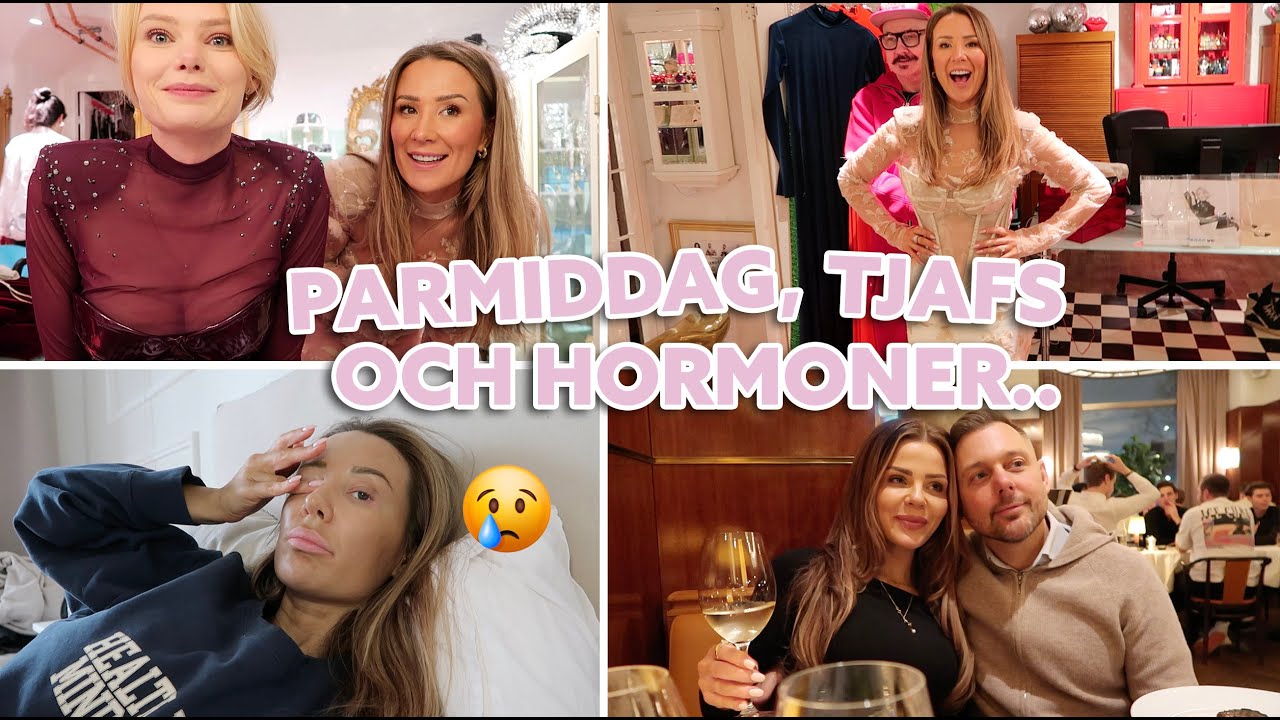 Går på dubbeldejt och provar ut sjukaste klänningarna!