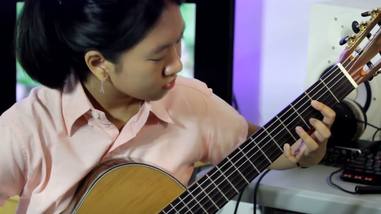 Bengawan Solo - Classical guitar cover by Graciella Endhita