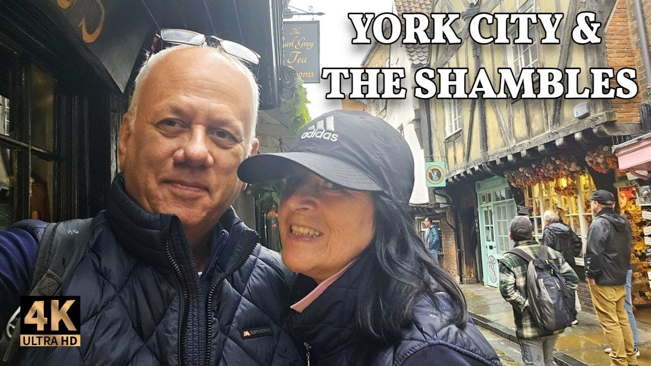 York City Centre | The Shambles | York Minster | York, England | 4K