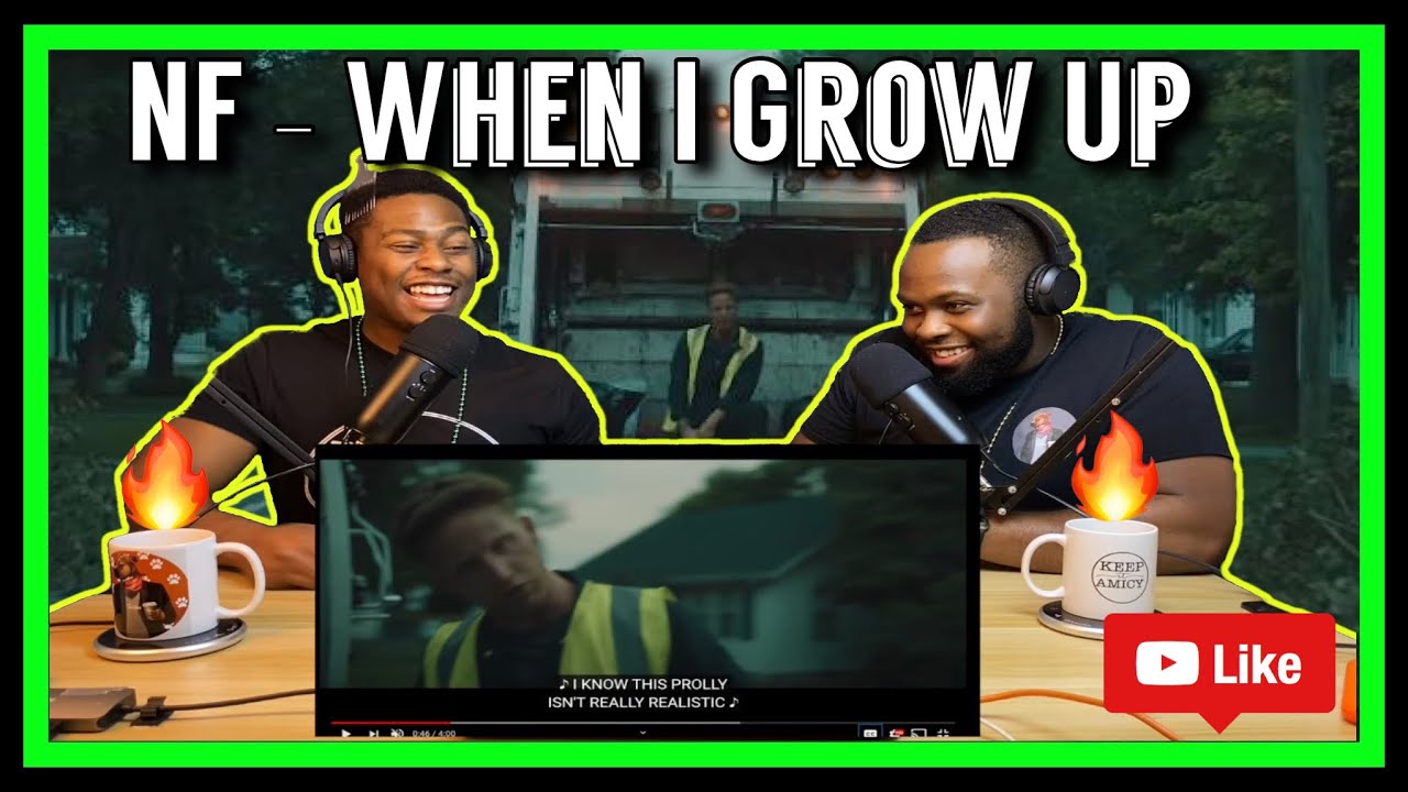 NF - When I Grow Up|Brothers Reaction!!!!