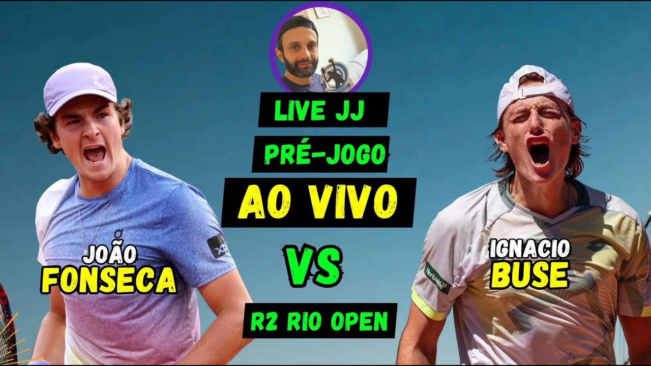 João Fonseca x Buse | Vale vaga nas quartas de final | Pré-jogo AO VIVO