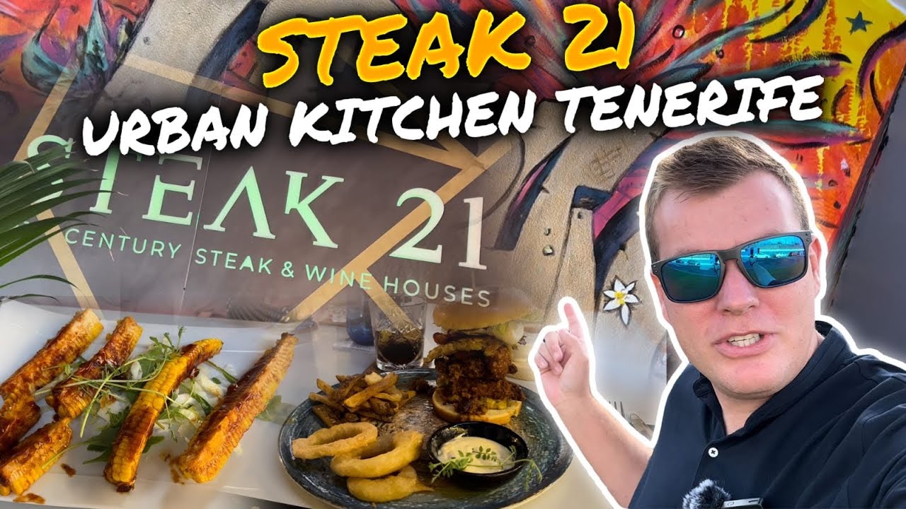 MONSTER Burgery, Steki i Więcej! Steak 21 Tenerife 🍔