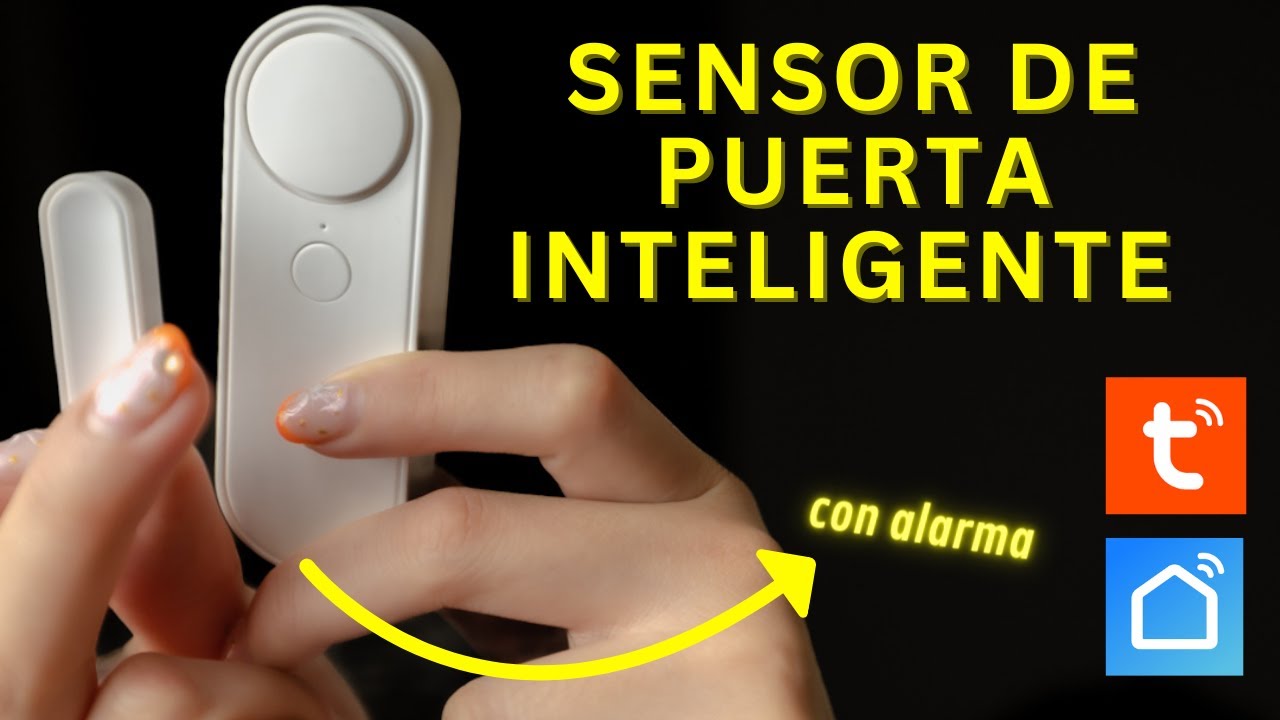 👌fácil como configurar el mejor sensor de puerta ventana inteligente SMART LIFE TUYA🔥