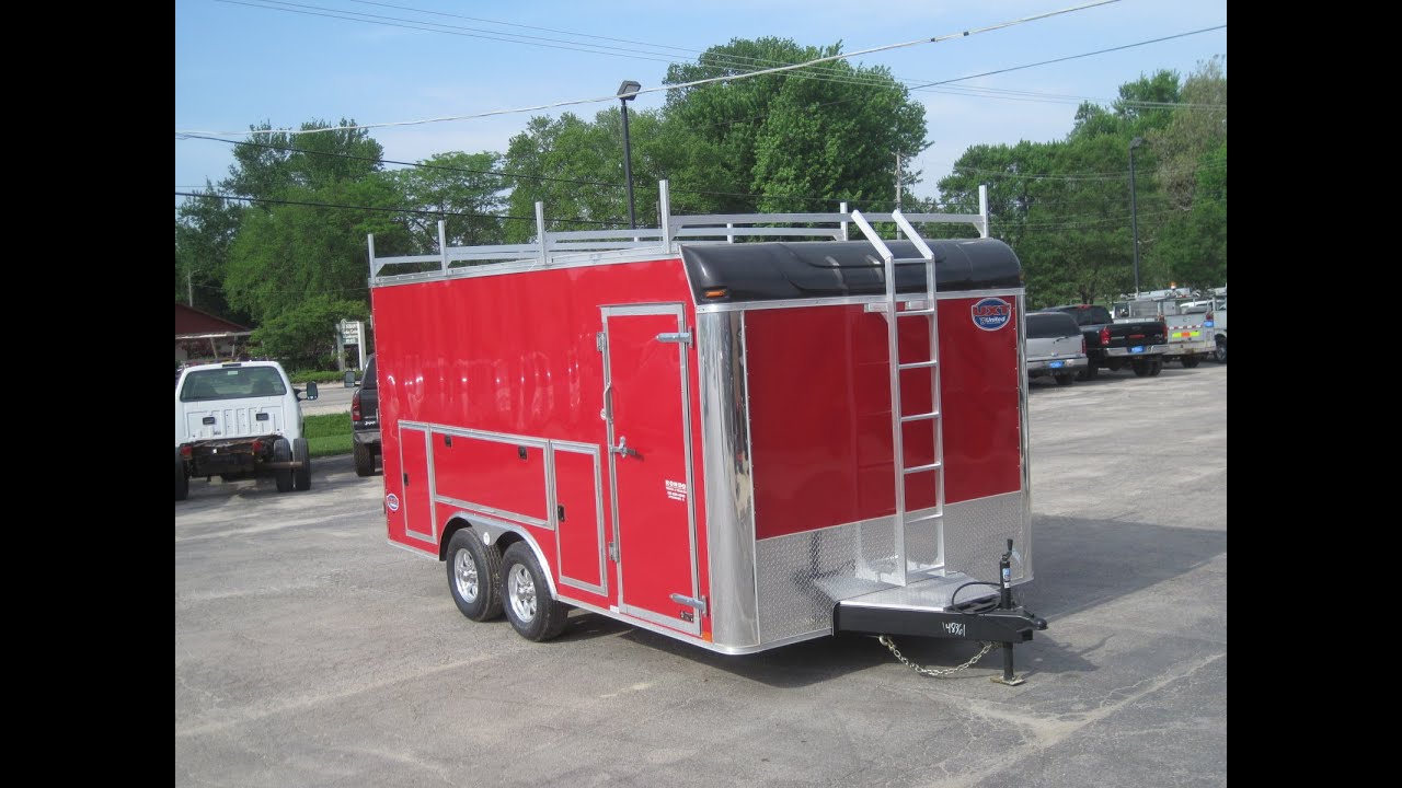 United UXT Tool Crib enclosed trailer
