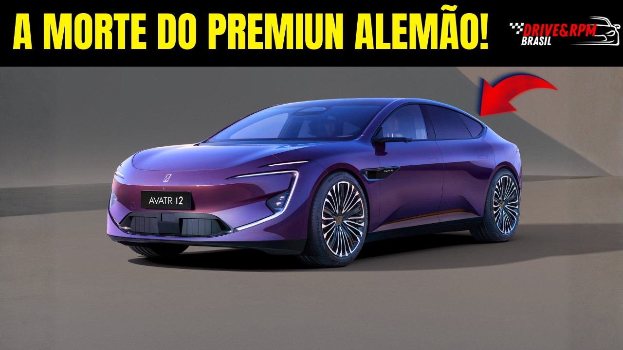 ADEUS ALEMÃES? Novo Avatr 12 da CAOA Chega em 2026 [Sem Vidro]
