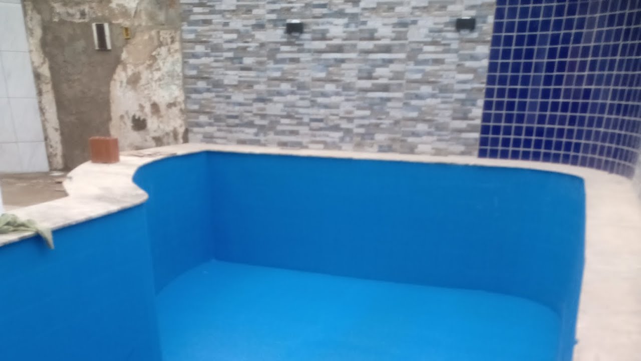 BFM-Tec na piscina com vazamento e rachadura #vedabem