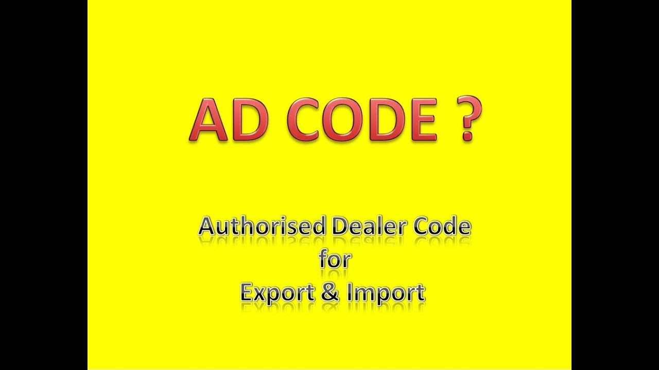 Bank AD Code for Export & Import | ExportWala | Ankit Sahu | Hindi |