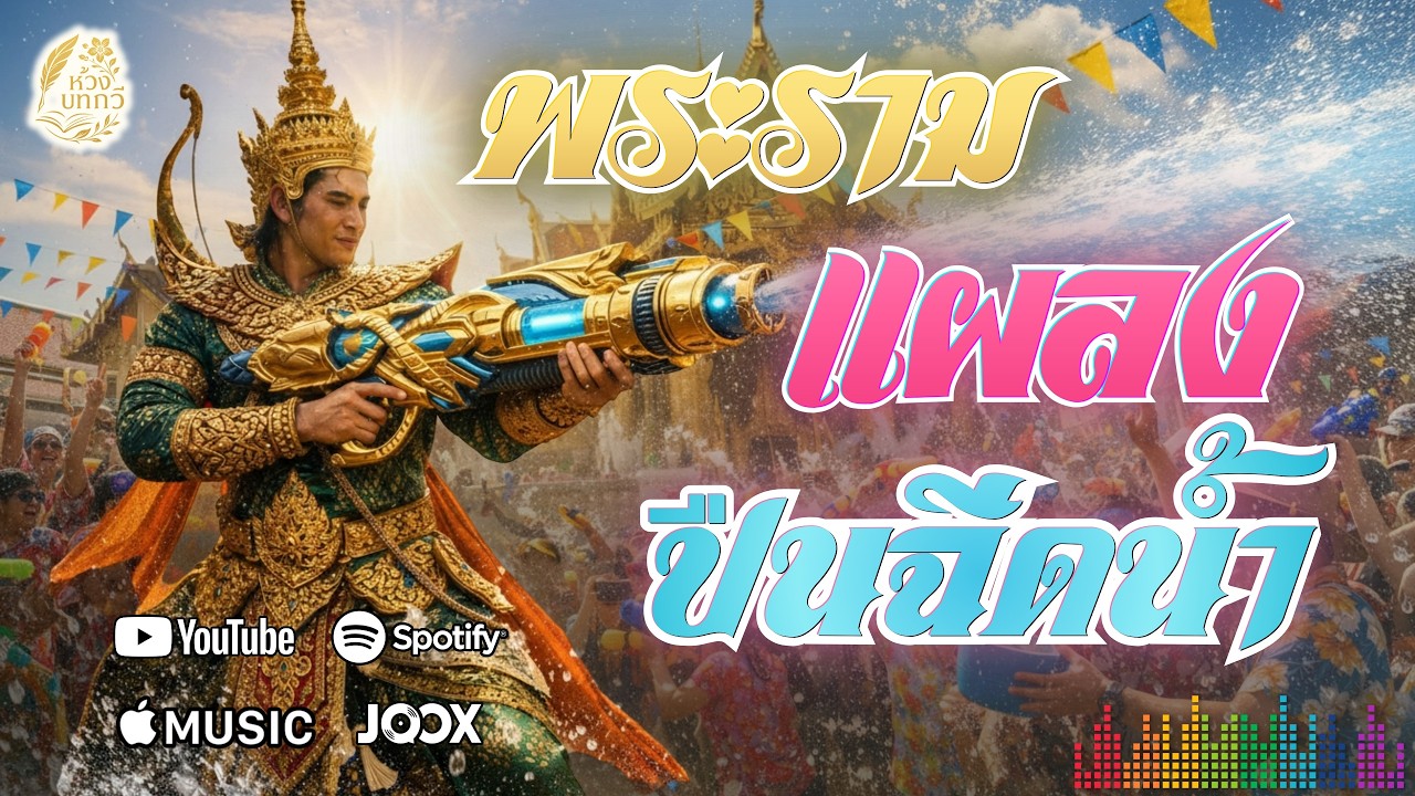 พระรามแผลงปืนฉีดน้ำ | ห้วงบทกวี (Official Lyric Video) เพลงแดนซ์ สงกรานต์ 2026