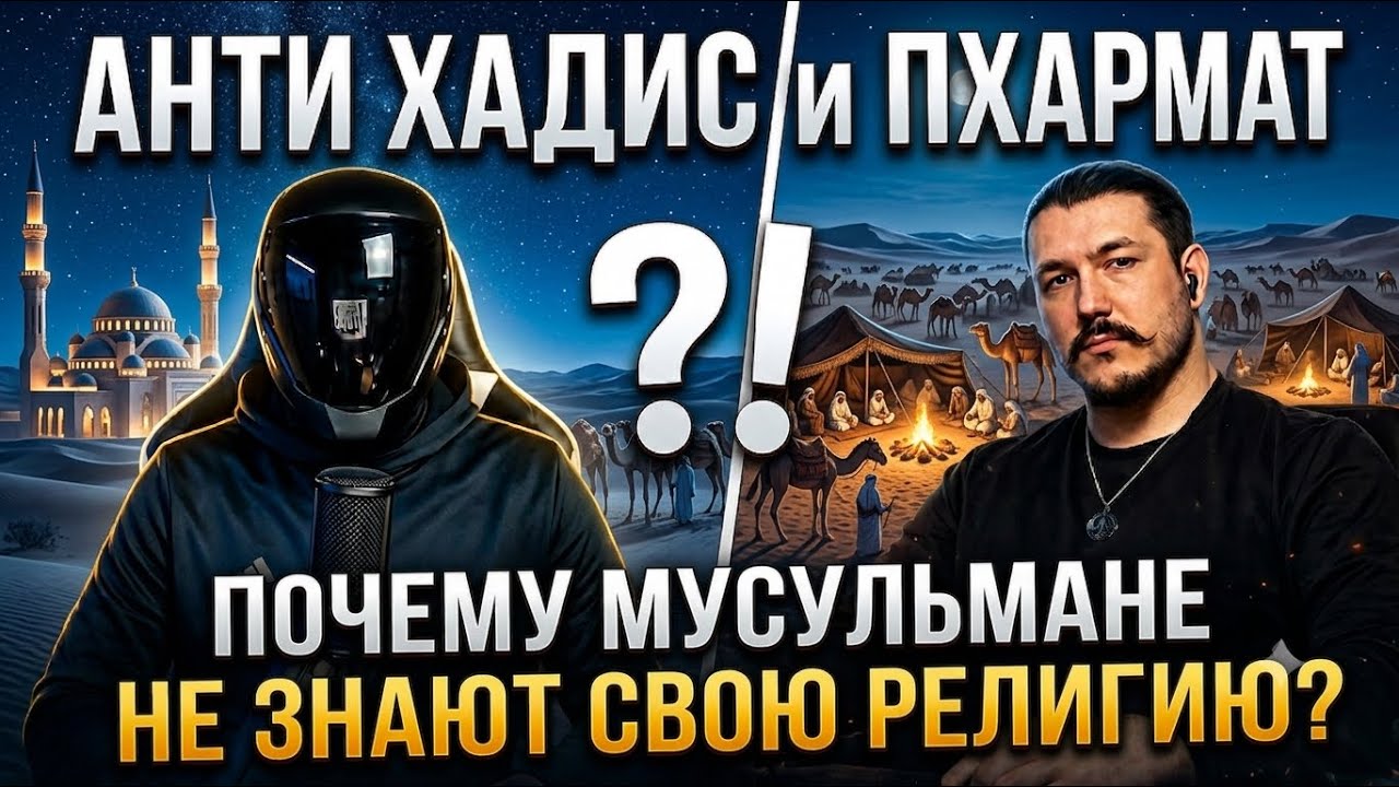 🔥Pkharmat и Anti Hadith | Почему мусульмане не знают свою религию?