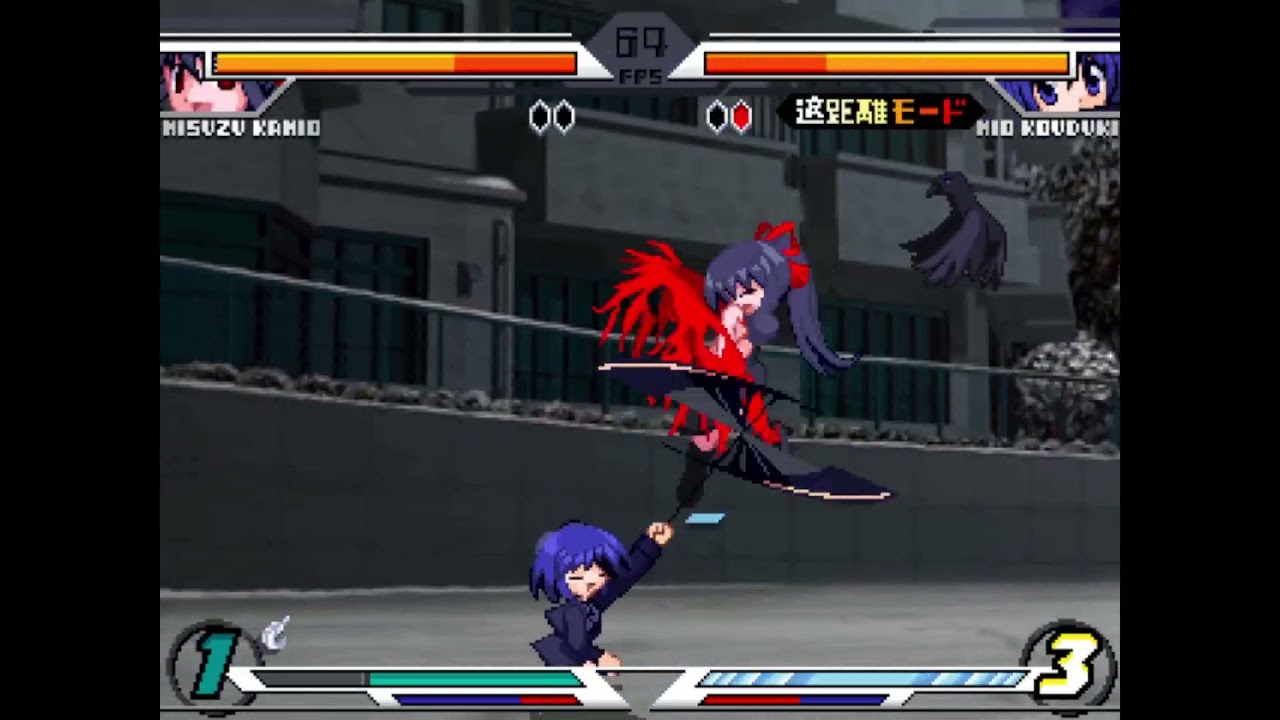【EFZ観戦】[2015/10/22]ひゅな(神尾観鈴) vs 神風(上月澪) part1