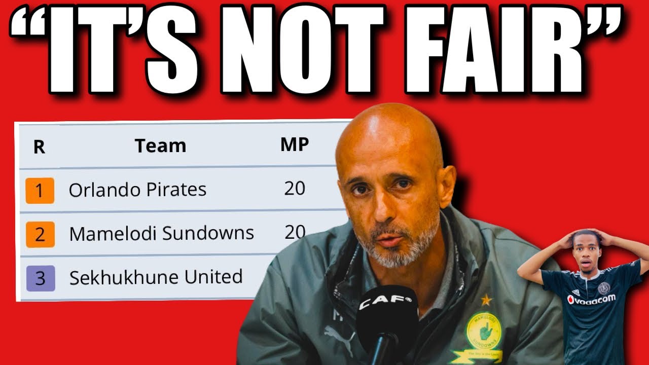 MIGUEL CARDOSO COMPLAINS ABOUT THE FIXTURES😳ORLANDO PIRATES IS CHEATING?
