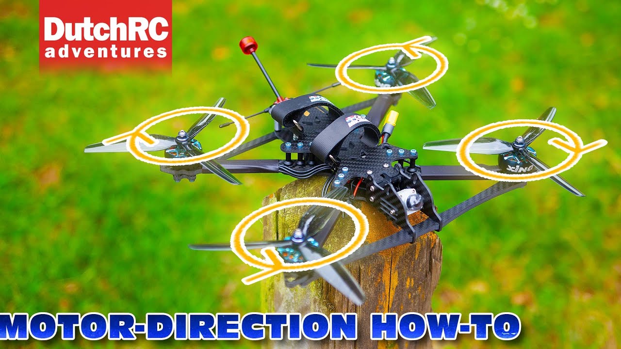 BetaFlight How-To: Change Motor Rotation Direction!
