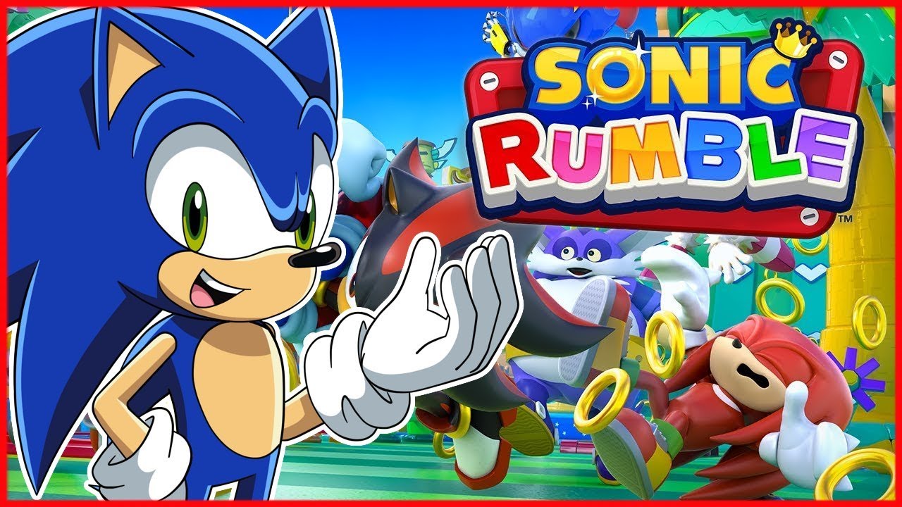 SONIC IS READY TO RUMBLE!! Sonic Plays Sonic Rumble For The First Time!