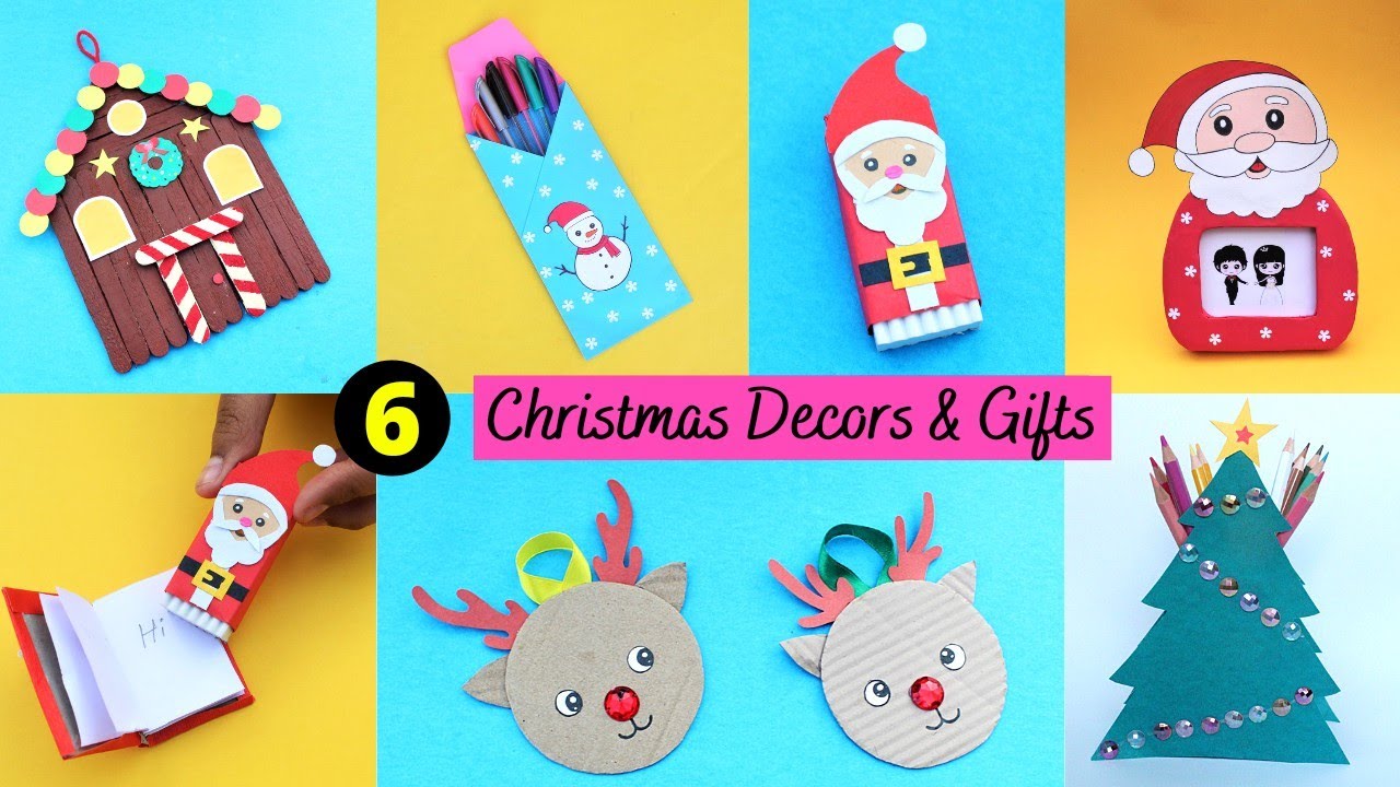 DIY: 6 Very Easy Last Minute Christmas Gifts Making & Home Decoration Ideas/Christmas Craft 2021