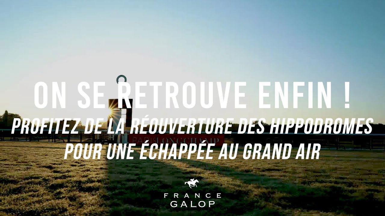 On se retrouve enfin ! Profitez de la r&eacute;ouverture des hippodromes pour une &eacute;chapp&eacute;e au grand air...