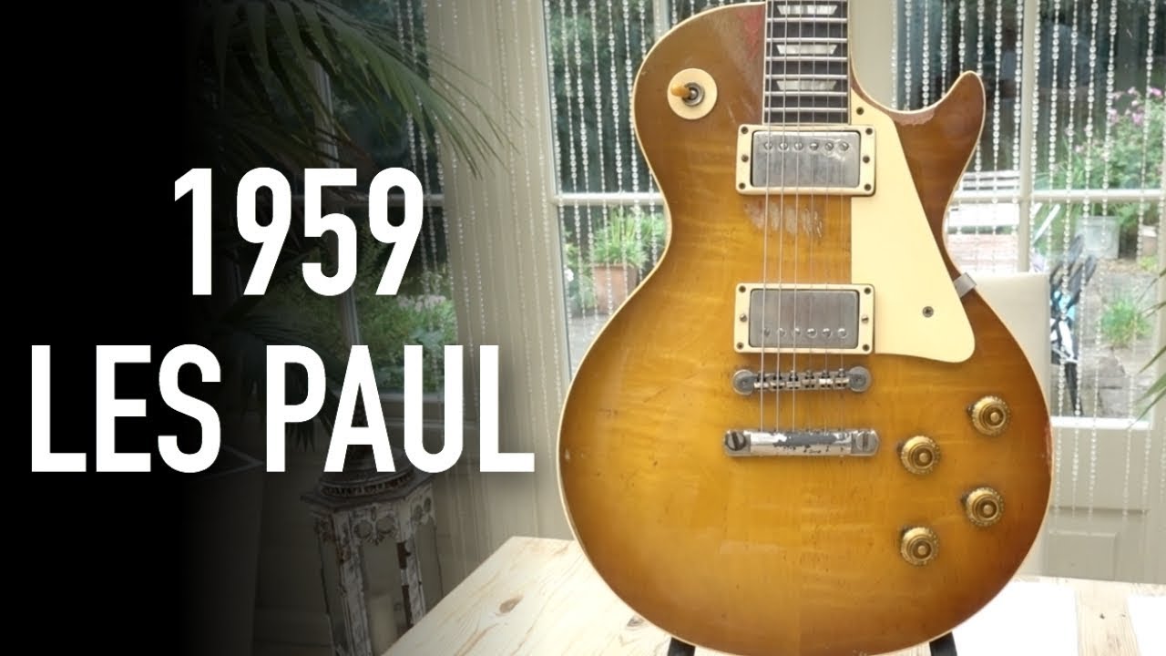 1959 Les Paul в Marshall Bluesbreaker с кривошипным механизмом | Friday Fretworks