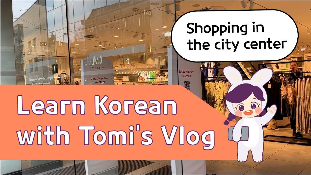 Learn Korean with Tomi's Vlog 