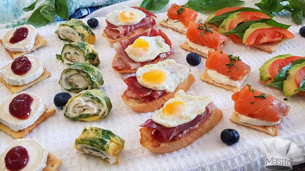 Los Canapes variados de navidad que jamas fallan. ¡Los que estabas esperando!