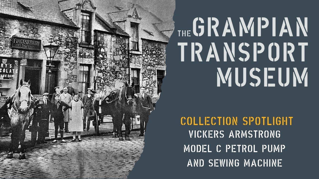 Collection Spotlight - Vickers Petrol Pump and Sewing Machine