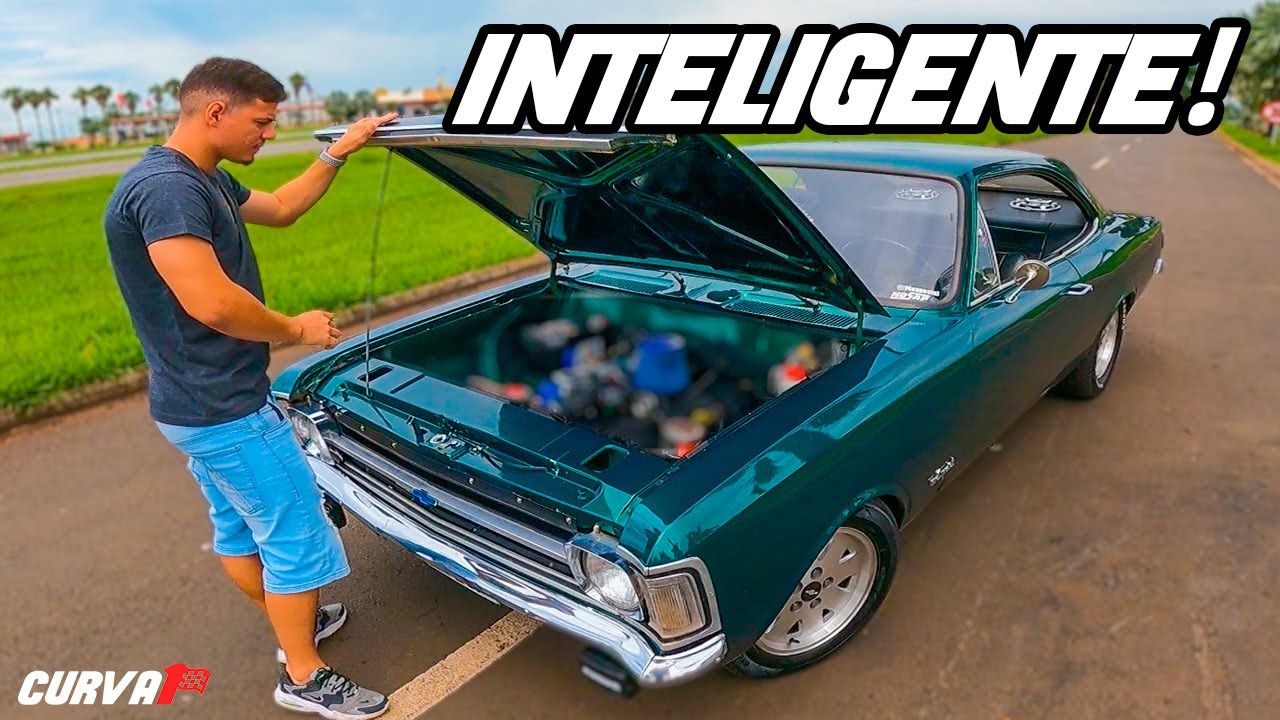 OLHA O QUE ELE FEZ NO MOTOR DESSE OPALA!! 🔥