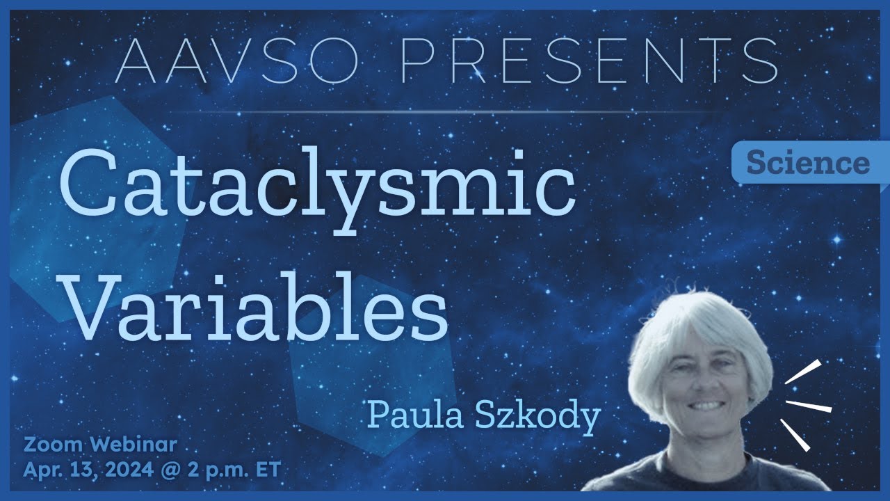 Paula Szkody on Cataclysmic Variables &mdash; an overview