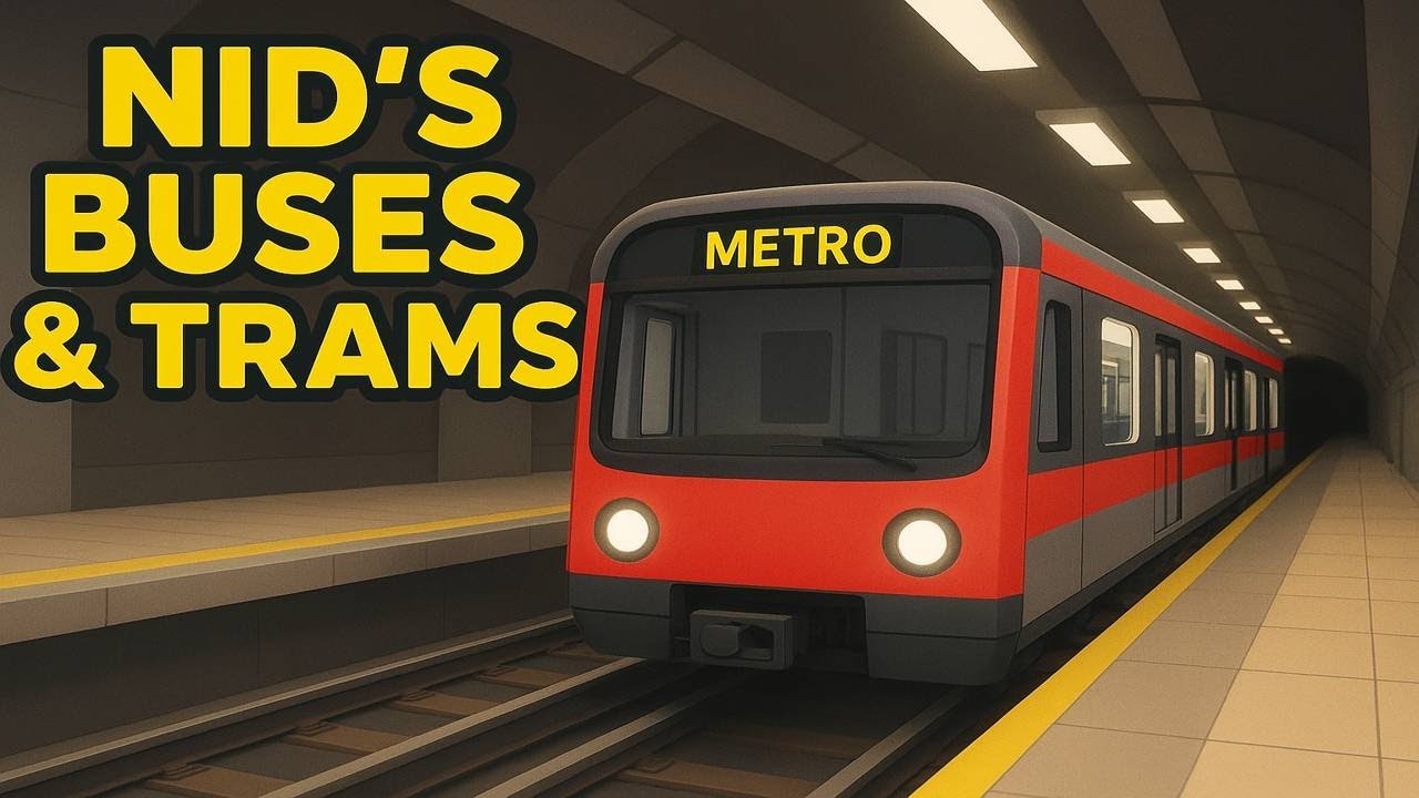 Roblox - Nid's Buses & Trams  - METRO