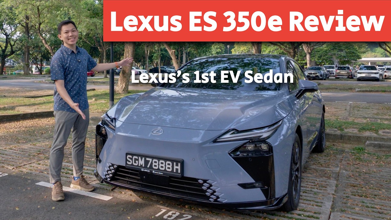 Lexus ES 350e Review! (Luxury EV Sedan)