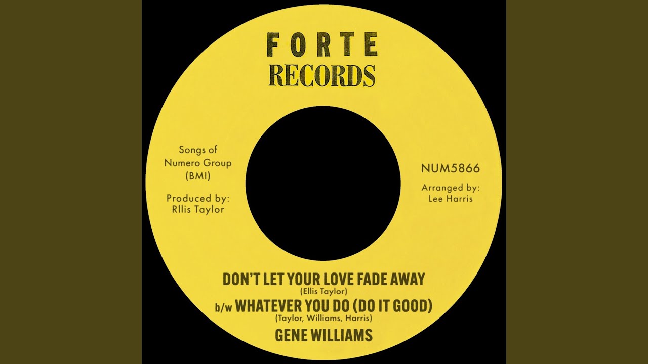 Don't Let Your Love Fade Away (1970)