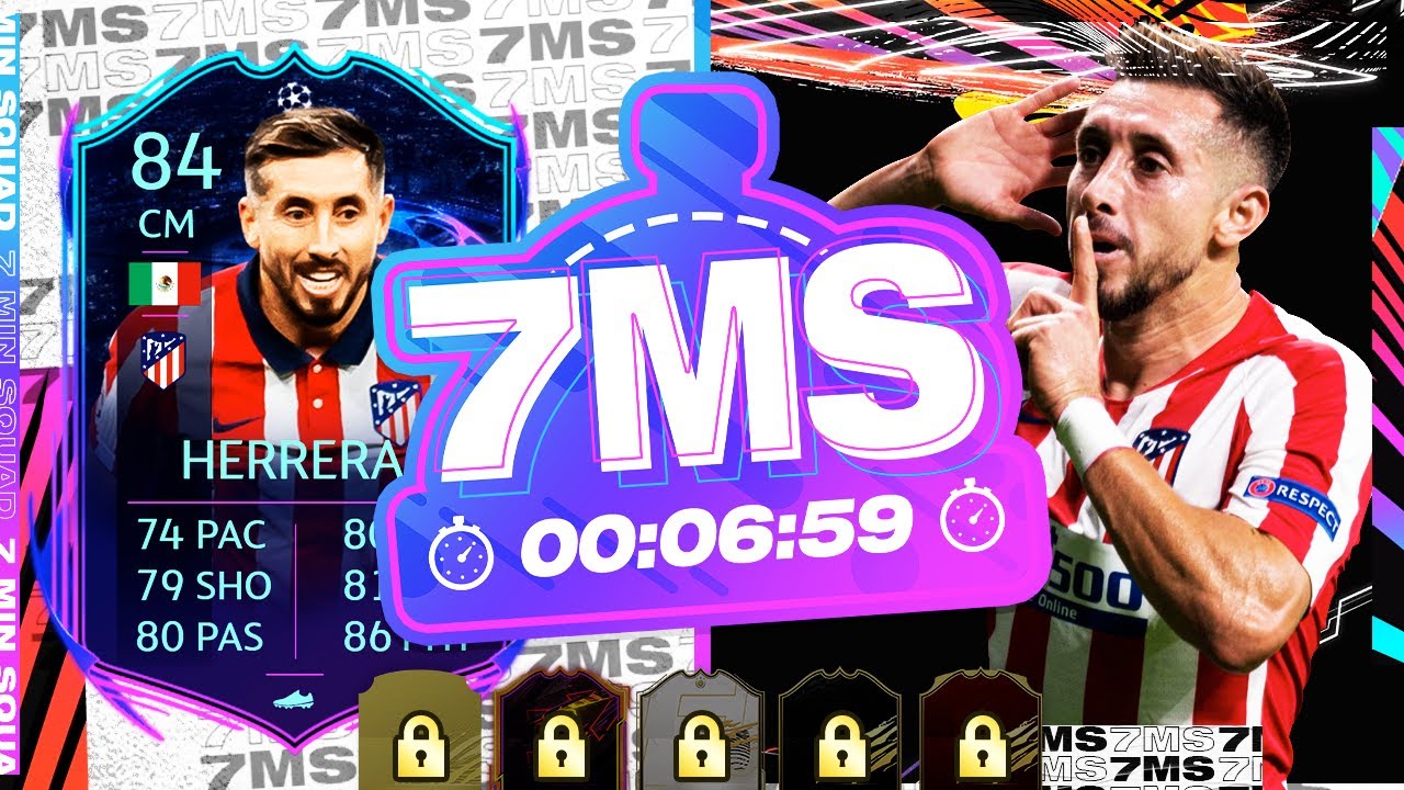 GREAT INVESTMENT!! RTTF HECTOR HERRERA SBC 7 MINUTE SQUAD BUILDER - FIFA 21 ULTIMATE TEAM