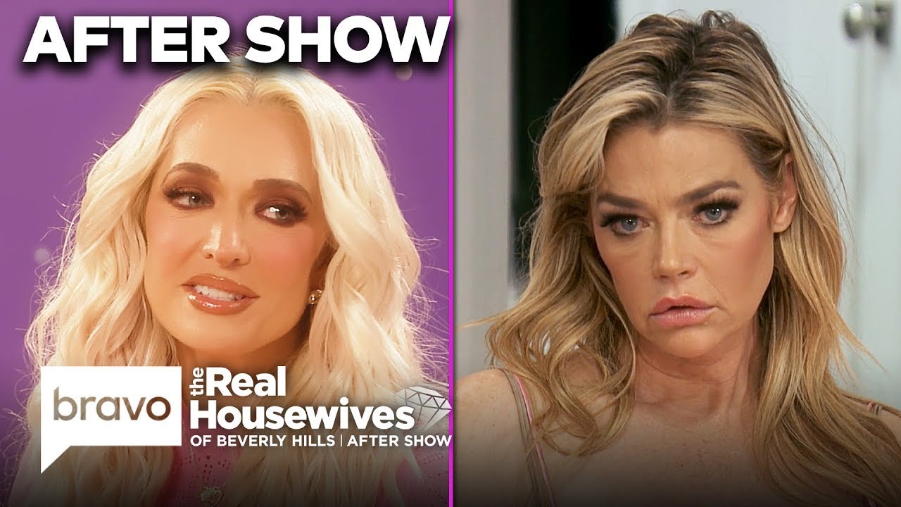 Is Denise Richards Upset With Erika Jayne Over Old Tweet? | RHOBH After Show (S13 E7) Part 2 | Bravo