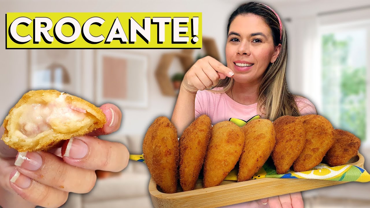 RISOLE DE PRESUNTO E QUEIJO - A MELHOR MASSA, MUITO CROCANTE E MACIA !