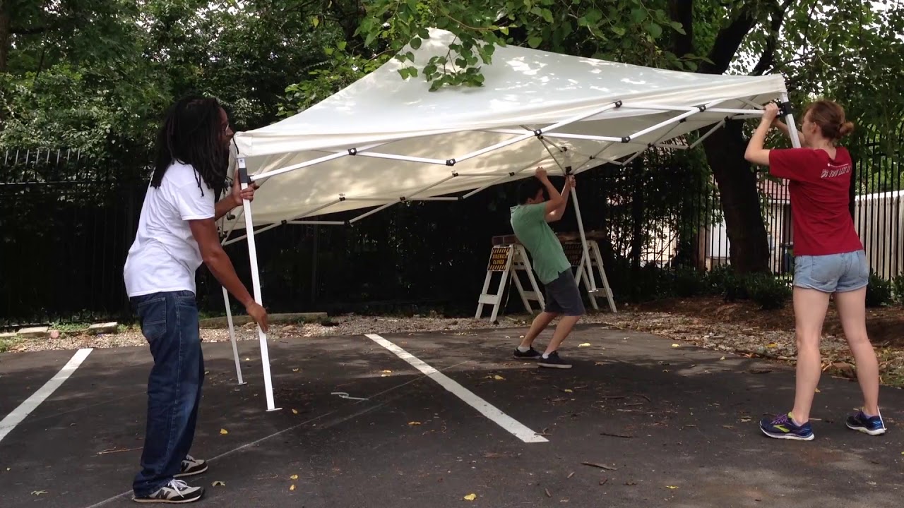 How to Set up a Festival Tent