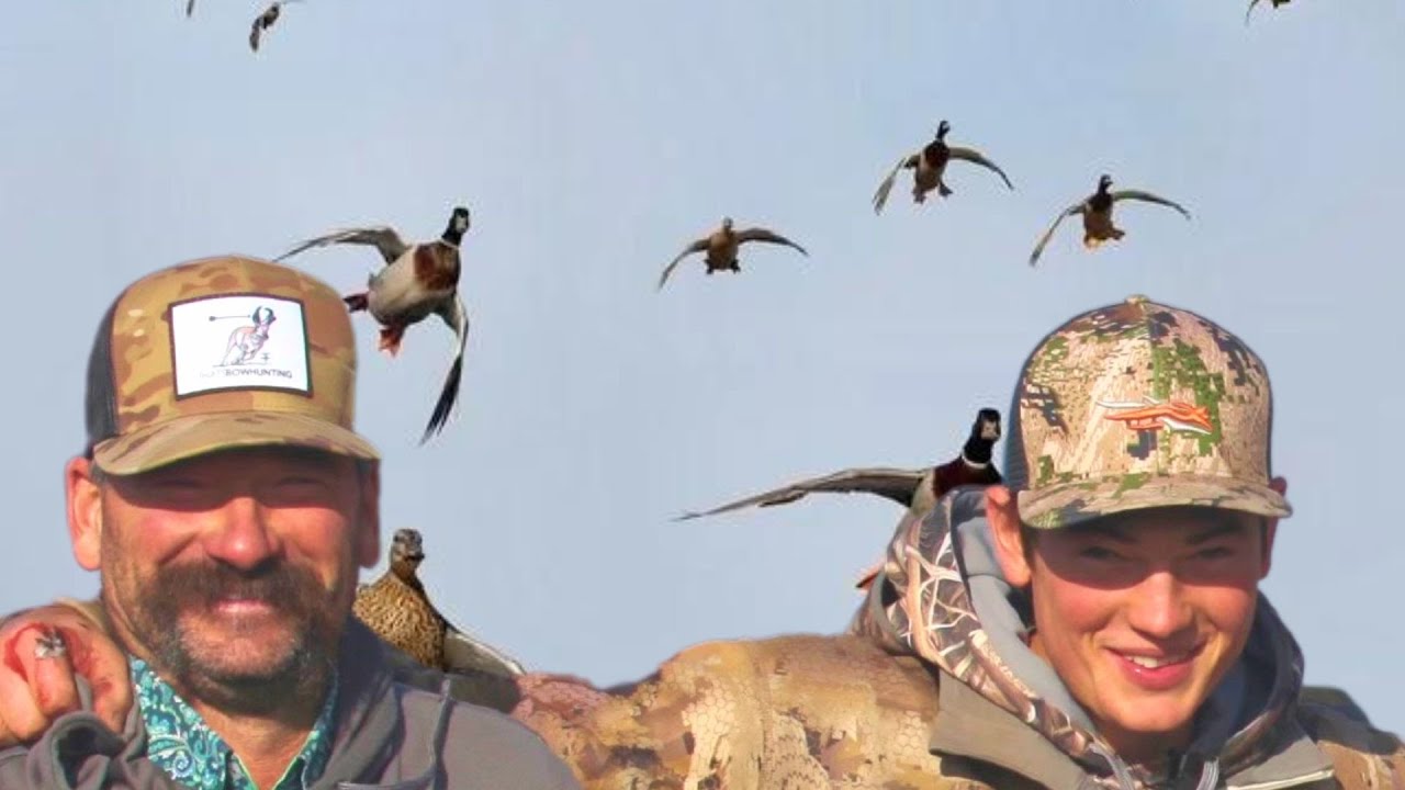 Mic'd Up DUCK Hunting With My DAD! (Rather funny)