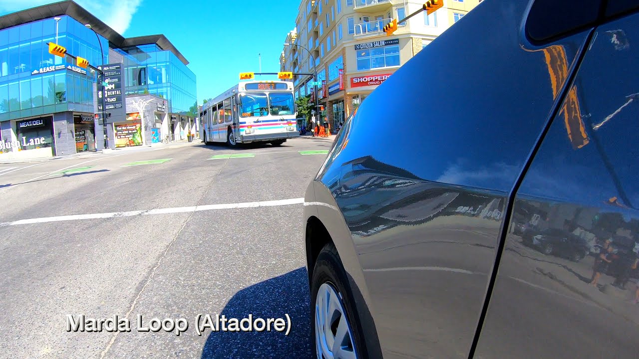 Hot Summer Driving Around Calgary