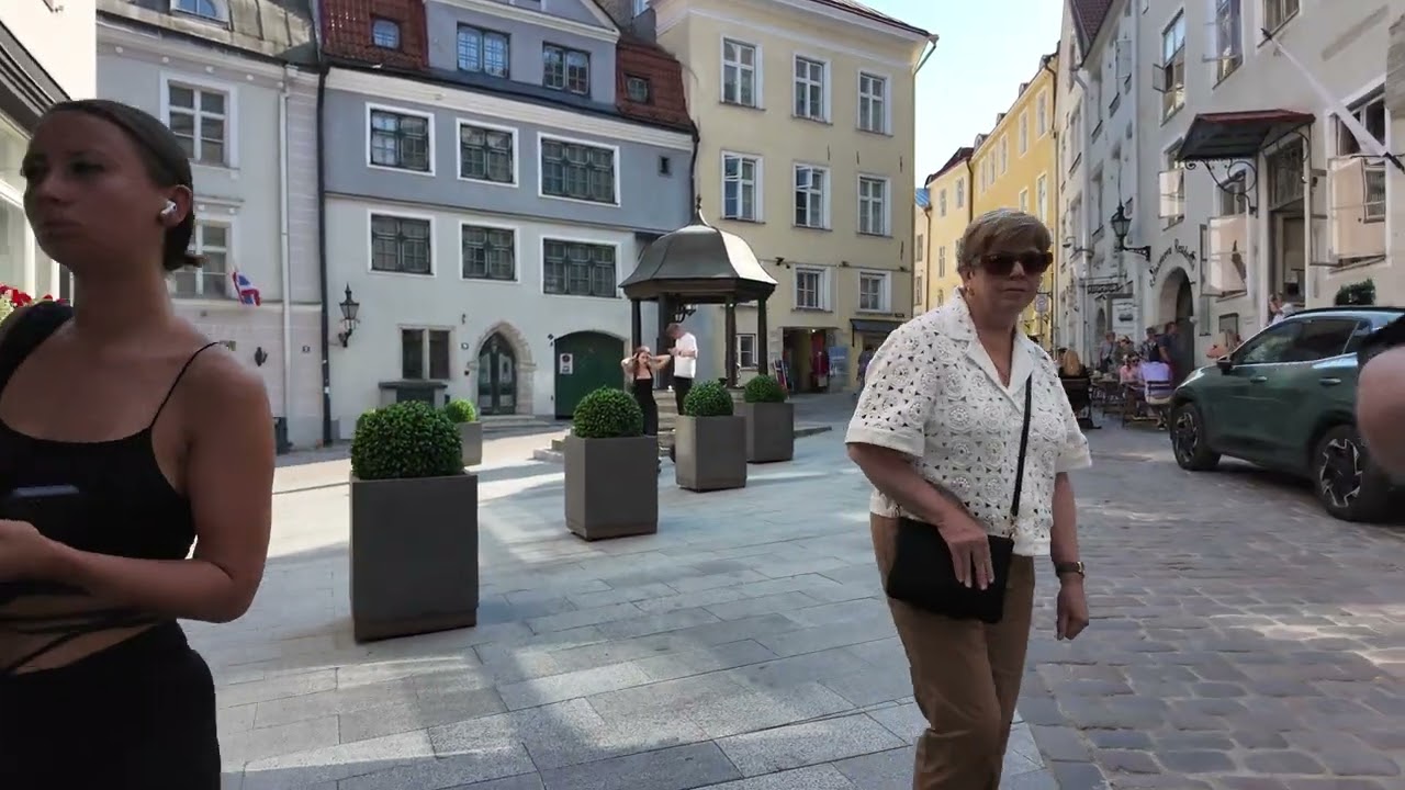 Tallinn City Centre Walking Tour 🇪🇪 | Tallinn Estonia 2025 4K